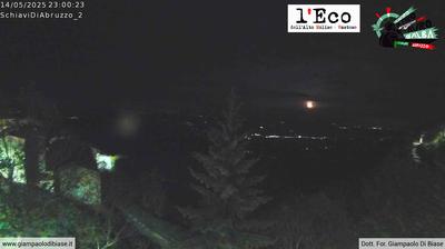 immagine della webcam nei dintorni di Macchia d'Isernia: webcam Schiavi di Abruzzo