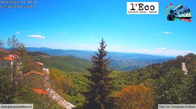 immagine della webcam nei dintorni di Borrello: webcam Schiavi di Abruzzo