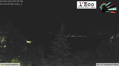 immagine della webcam nei dintorni di Roio del Sangro: webcam Schiavi di Abruzzo