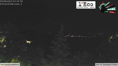 immagine della webcam nei dintorni di Miranda: webcam Schiavi di Abruzzo