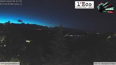 immagine della webcam nei dintorni di Montenero di Bisaccia: webcam Schiavi di Abruzzo