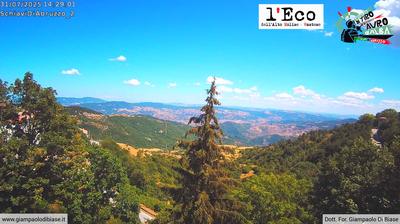 immagine della webcam nei dintorni di Capracotta: webcam Schiavi di Abruzzo