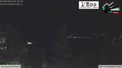 immagine della webcam nei dintorni di Campobasso: webcam Schiavi di Abruzzo