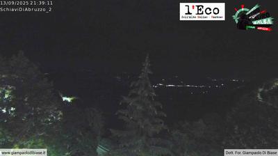 immagine della webcam nei dintorni di Marina di Montenero: webcam Schiavi di Abruzzo
