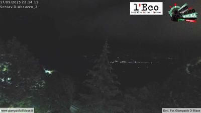 immagine della webcam nei dintorni di Monteodorisio: webcam Schiavi di Abruzzo