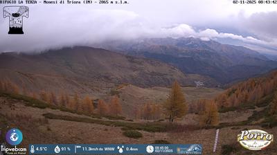 immagine della webcam nei dintorni di Triora: webcam Monesi di Triora