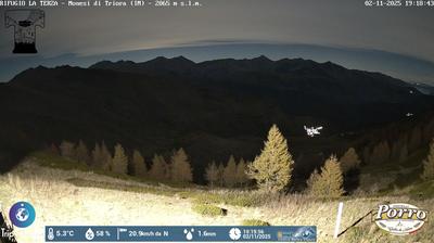 immagine della webcam nei dintorni di Entracque: webcam Monesi di Triora