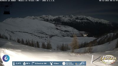 immagine della webcam nei dintorni di Mendatica: webcam Monesi di Triora