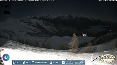 immagine della webcam nei dintorni di Sanremo: webcam Monesi di Triora