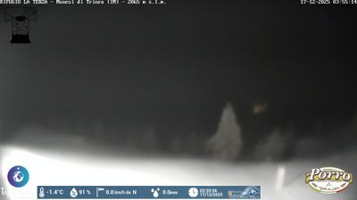 immagine della webcam nei dintorni di Colle del Prel: webcam Monesi di Triora