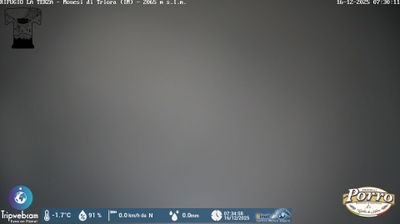 immagine della webcam nei dintorni di Pieve di Teco: webcam Monesi di Triora