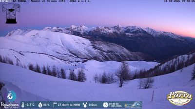 immagine della webcam nei dintorni di Ospedaletti: webcam Monesi di Triora