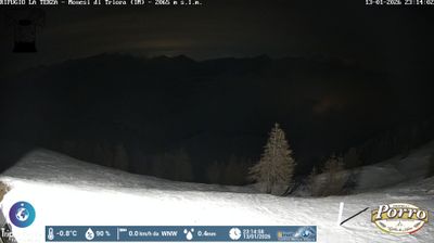 immagine della webcam nei dintorni di Pancani: webcam Monesi di Triora