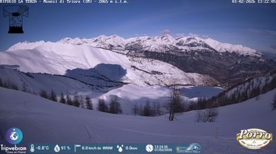 immagine della webcam nei dintorni di Briga Alta: webcam Monesi di Triora