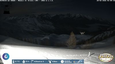 immagine della webcam nei dintorni di Pancani: webcam Monesi di Triora