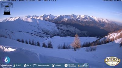 immagine della webcam nei dintorni di Artesina: webcam Monesi di Triora