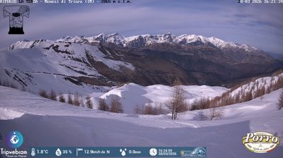 immagine della webcam nei dintorni di Prato Nevoso: webcam Monesi di Triora