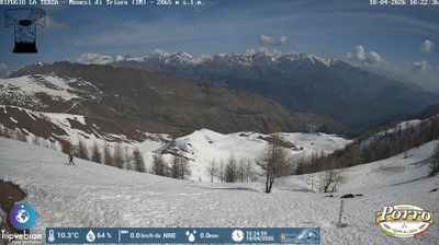 immagine della webcam nei dintorni di Limone Piemonte: webcam Monesi di Triora