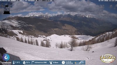 immagine della webcam nei dintorni di Sanremo: webcam Monesi di Triora