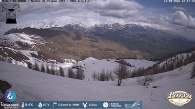 immagine della webcam nei dintorni di Castel Vittorio: webcam Monesi di Triora