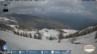 immagine della webcam nei dintorni di Mendatica: webcam Monesi di Triora