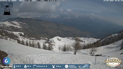 immagine della webcam nei dintorni di Dolceacqua: webcam Monesi di Triora