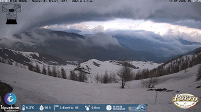 immagine della webcam nei dintorni di Pancani: webcam Monesi di Triora