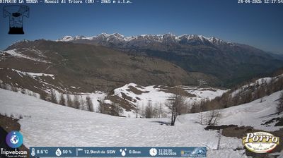 immagine della webcam nei dintorni di Prato Nevoso: webcam Monesi di Triora
