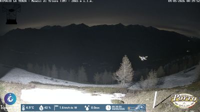 immagine della webcam nei dintorni di Cima Durand: webcam Monesi di Triora
