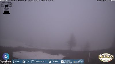immagine della webcam nei dintorni di Pieve di Teco: webcam Monesi di Triora