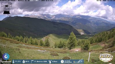 immagine della webcam nei dintorni di Mendatica: webcam Monesi di Triora
