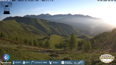immagine della webcam nei dintorni di Pancani: webcam Monesi di Triora