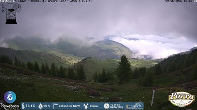 immagine della webcam nei dintorni di Prato Nevoso: webcam Monesi di Triora