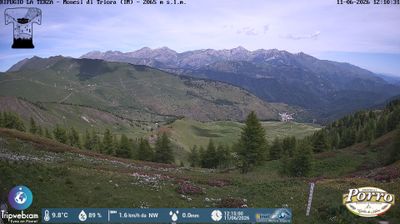immagine della webcam nei dintorni di Limone Piemonte: webcam Monesi di Triora