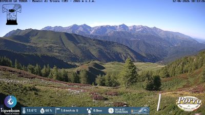 immagine della webcam nei dintorni di Prato Nevoso: webcam Monesi di Triora