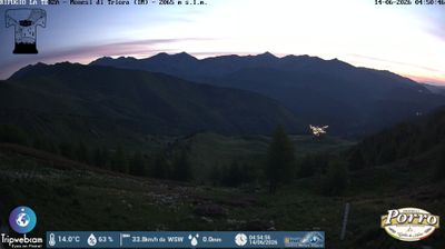 immagine della webcam nei dintorni di Prato Nevoso: webcam Monesi di Triora