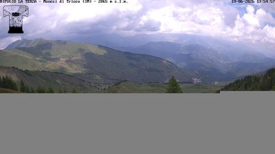 immagine della webcam nei dintorni di Briga Alta: webcam Monesi di Triora