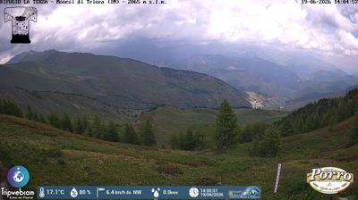 immagine della webcam nei dintorni di Artesina: webcam Monesi di Triora