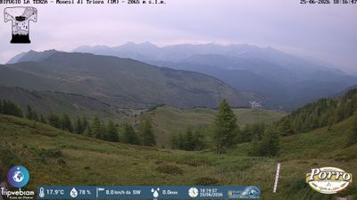 immagine della webcam nei dintorni di Sanremo: webcam Monesi di Triora