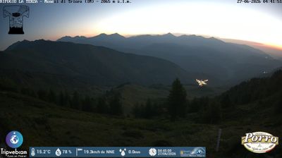 immagine della webcam nei dintorni di Prato Nevoso: webcam Monesi di Triora