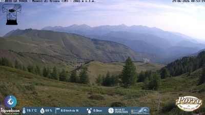 immagine della webcam nei dintorni di Ormea: webcam Monesi di Triora