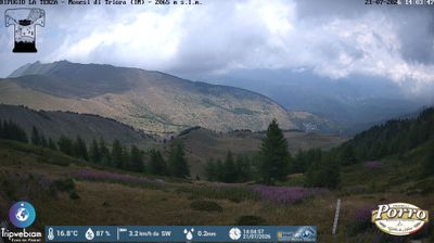 immagine della webcam nei dintorni di Mendatica: webcam Monesi di Triora
