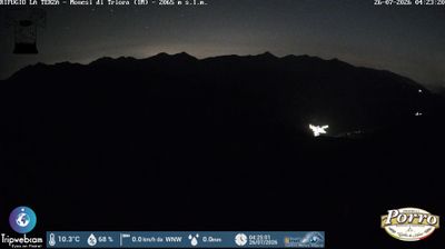 immagine della webcam nei dintorni di Prato Nevoso: webcam Monesi di Triora
