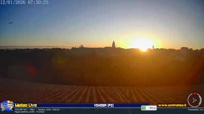 immagine della webcam nei dintorni di Oppido Lucano: webcam Venosa
