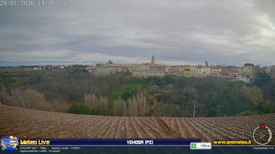 immagine della webcam nei dintorni di Oppido Lucano: webcam Venosa