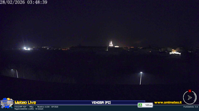 immagine della webcam nei dintorni di Oppido Lucano: webcam Venosa