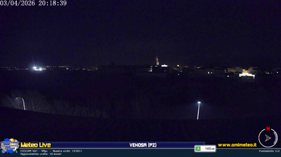 immagine della webcam nei dintorni di Oppido Lucano: webcam Venosa