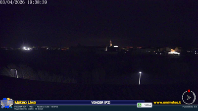 immagine della webcam nei dintorni di Oppido Lucano: webcam Venosa