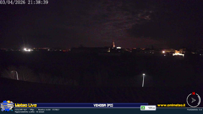 immagine della webcam nei dintorni di Oppido Lucano: webcam Venosa