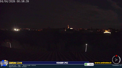 immagine della webcam nei dintorni di Oppido Lucano: webcam Venosa